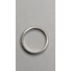 Image 4 : 14K White Gold Channel Set Diamond Ring - Size 6.5 - Weight: 3.5g