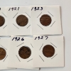 Image 3 : Lot of 11 Assorted U.S. Cents: (10) Wheat Cents & (1) 2025 Cent