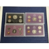 Image 2 : 4 Proof Sets - FV $3.64 - 1972 - 1991 - 1988 - 1984 - Kennedy Half Dollars - Quarters - Dimes 