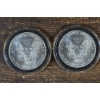 Image 2 : (2) 1999 American Silver Dollars