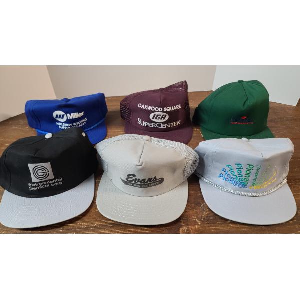 Assorted Lot Of Brand New Hats Including Pioneer, Evans Contractors & More