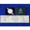 Image 1 : U.S. Korean War Uncirculated 90% Silver Commemorative One Dollar Coin With Box & CoA