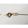 Image 5 : 14K Gold Necklace 24in and 14K Gold Cameo Piece Total Weight: 2.1g