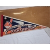 Image 1 : Vintage 1997 American League Champions Cleveland Indians Pennant Banner ~ About 30" Long