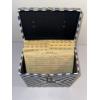 Image 2 : Vintage Platter-Pak No. 740 Blue & White Checkered 45 RPM Case Including over 30 Records!