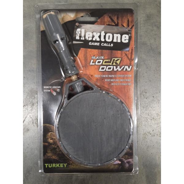 New! Flextone Slate Lock Down Turkey Call 