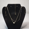Image 1 : Three Sterling Silver Necklaces/Scrap Pieces - Total Weight: 15.5g