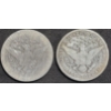 Image 2 : (2) 1904 Barber Half Dollars