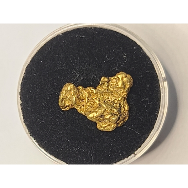 Higher Karat Gold Nugget Weighing 2.3 Grams