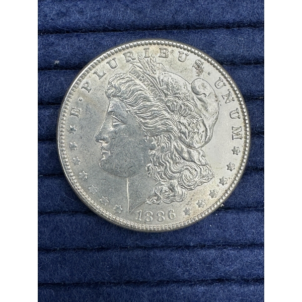 1886 Morgan Silver Dollar - Excellent Condition