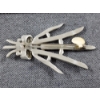 Image 8 : Sterling Silver Broch & Bracelet Weighing Total of 47.9 Grams