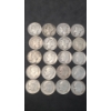 Image 1 : Assorted Years 90% Silver Mercury/Roosevelt Dimes - Face Value: $2.00
