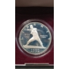 Image 4 : United States Mint 1992-S Olympic Baseball Commemorative Proof 90% Silver Dollar With COA