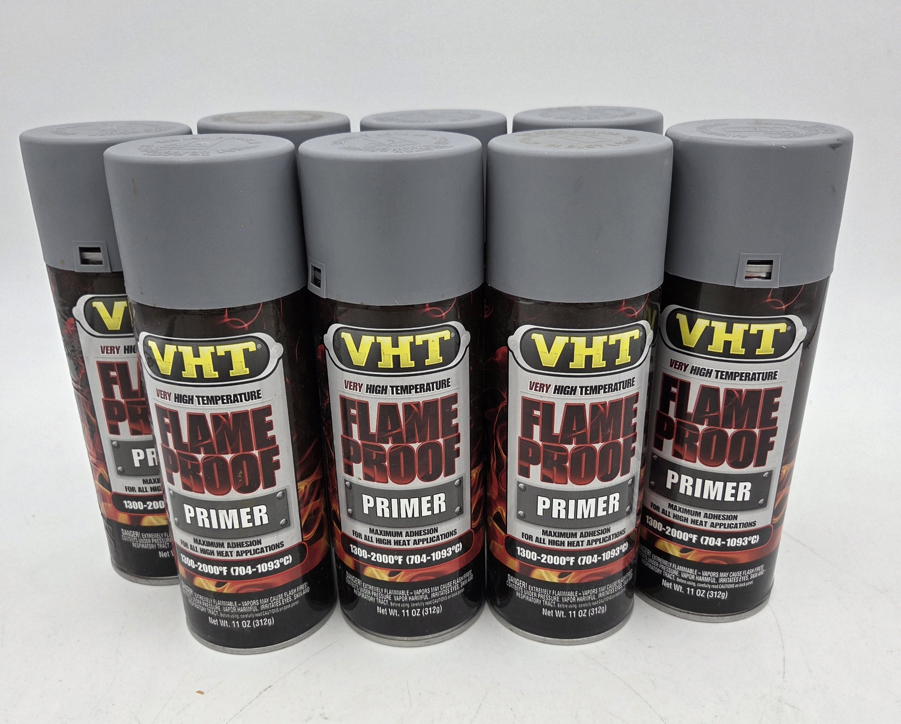 Vhht 8 Brand New 110z Cans Of VHT High Temp Flameproof Primer - Bosley ...