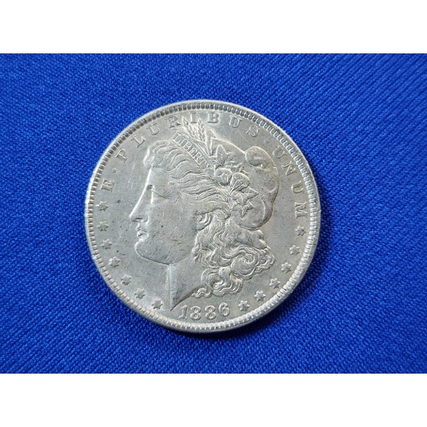 1886 90% Silver Morgan Dollar