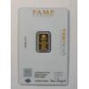 Image 3 :  2.5 Gram PAMP Suisse .9999 Gold Bar Sealed In Official CertiPAMP Assay Card