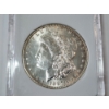 Image 2 : 1887 90% Silver Morgan Dollar in Protective Slab Holder