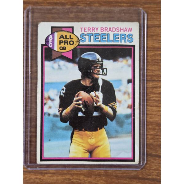 1979 Topps Terry Bradshaw Card In Excellent Condition