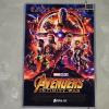 Image 1 : Marvel Studios Avengers: Infinity War Movie Poster Art Print with Protector (18x12.5")
