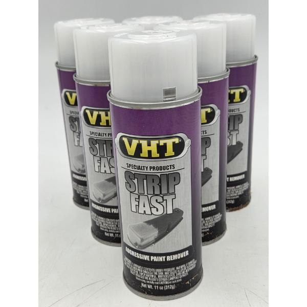 New! Six 11oz Cans Of VHT Strip Fast Aggressive Paint Remover