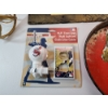 Image 4 : Assorted Collectibles / Home Items: "Cheer Up" Sign. Indians Nightlight, Meat Grinder, "Baby" Mug