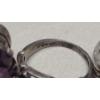 Image 4 : Lot Of (4) Assorted Women's Sterling Silver Rings - Total Weight: 21.1g