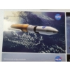 Image 2 : Vintage NASA Sticker and Four Postcards 