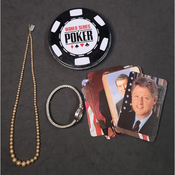 Playing Cards, Watch & More