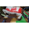 Image 3 : Antique Carnival Ride Section "Pony & Cart" - From Vintage Kiddie Ride - All Metal 