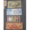 Image 3 : Large Lot of Assorted Foreign Paper Currency & 3 Assorted Medals/Tokens