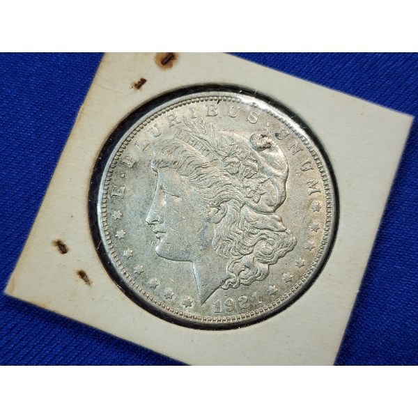 1921 Silver Morgan Dollar - 90% Silver U.S. Dollar 