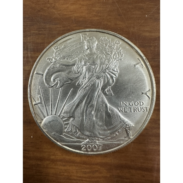 2007 American Silver Eagle - 1 Troy oz, .999 Silver