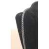 Image 2 : Very Nice Men's LYNX Stainless Steel Foxtail 22" Chain Necklace With Pouch