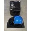 Image 1 : Brand New In Box! Vintage Replica Size Small Blue Sparkle Helmet With Chin Strap & Removable Visor 