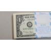 Image 2 : $100 Uncirculated Sequential BEP Wrapped Series 2003 Federal Reserve $1 STAR Notes - FV: $100
