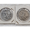 Image 1 : 90% Silver United States Half-Dollar Assortment (Walking Liberty) - AFV: $1.00