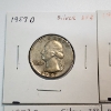Image 2 : Six Assorted Years 90% Silver United States Washington Quarters FV: $1.50