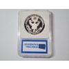 Image 3 : IGS PR-70 DCAM 2008-P $1 Bald Eagle FDOI Commemorative Silver Coin