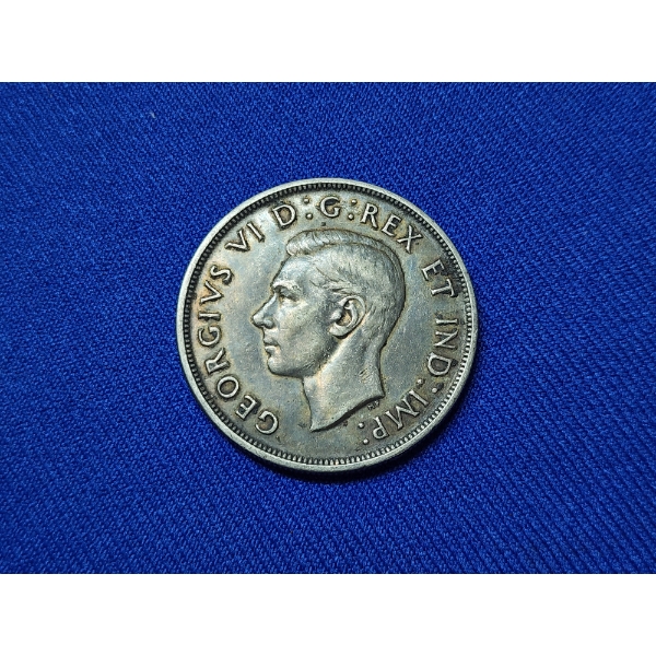 1946 Canadian 80% Silver Dollar ASW: 0.60 oz