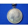 Image 2 : 1921 Morgan Silver Dollar on Pendant with Chain 