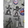 Image 6 : Vintage Collectables Including Lead Mary Statue, Metal Cowboys & Indians Toys, Trinkets, Pins, & Mor