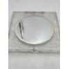Image 3 : Rare 1950s Lucite Clear Powder Compact With Mirror In Excellent Condition