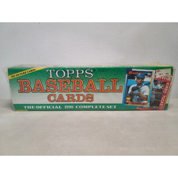 Topps 1990 Baseball Complete Set Box