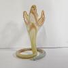 Image 1 : Vintage Mid-Century Modern Hand-Blown Art Glass Vase