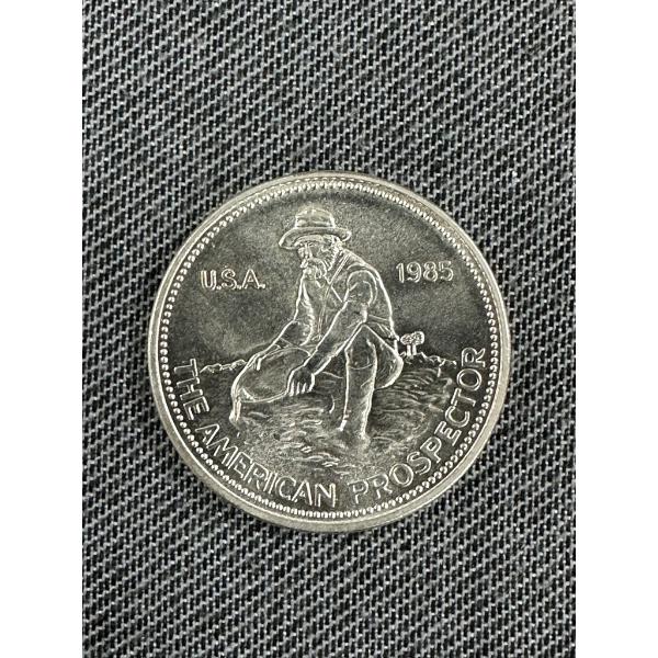 1Toz 1985 Engelhard Prospector Round - .999 Silver