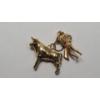 Image 3 : 14K Yellow Gold Matador And Bull Charms - Weight: 4.2g