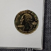 Image 5 : Gold Plated Ohio State Quarter In Display With Three Guardian Angel Tokens