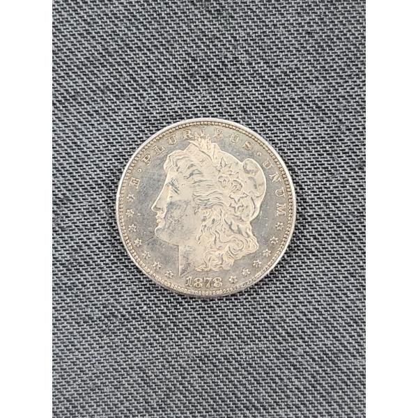 1878-S Morgan Silver Dollar in Good Condition!