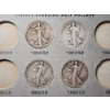Image 7 : Standing Liberty Half Dollar Collection Book Ft. Barber Half Dollars - Face Val of $11 in 90% Silver