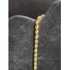 Image 2 : 18K Gold Rope Necklace - Weight: 7.2g